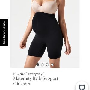 Blanqi girl shorts belly support